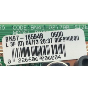 MAIN PARA MONITOR SAMSUNG / NUMERO DE PARTE BN94-15230L / BN41-02779B / BN97-16594B / BN9415230L / 15230L / NUMERO DE PANEL CY-PT270BNAV1H / MODELO LC27T550FDNXZA AA02